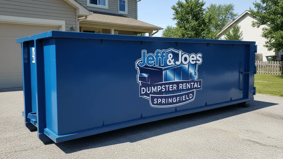 Residential Dumpster Rental in Springfield, MO &mdash; Jeff & Joes Dumpster Rental Springfield
