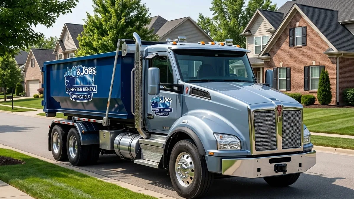 Roll-Off Dumpster Rental in Springfield, MO &mdash; Jeff & Joes Dumpster Rental Springfield